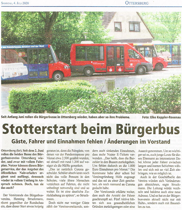 2020 07 04 Rotenburger Rundschau