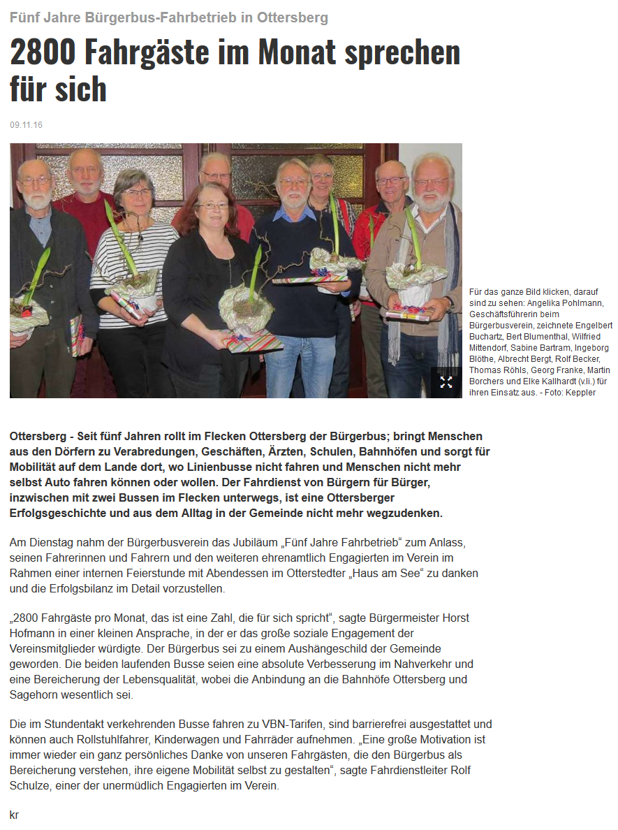 Kreiszeitung 09 11 2016